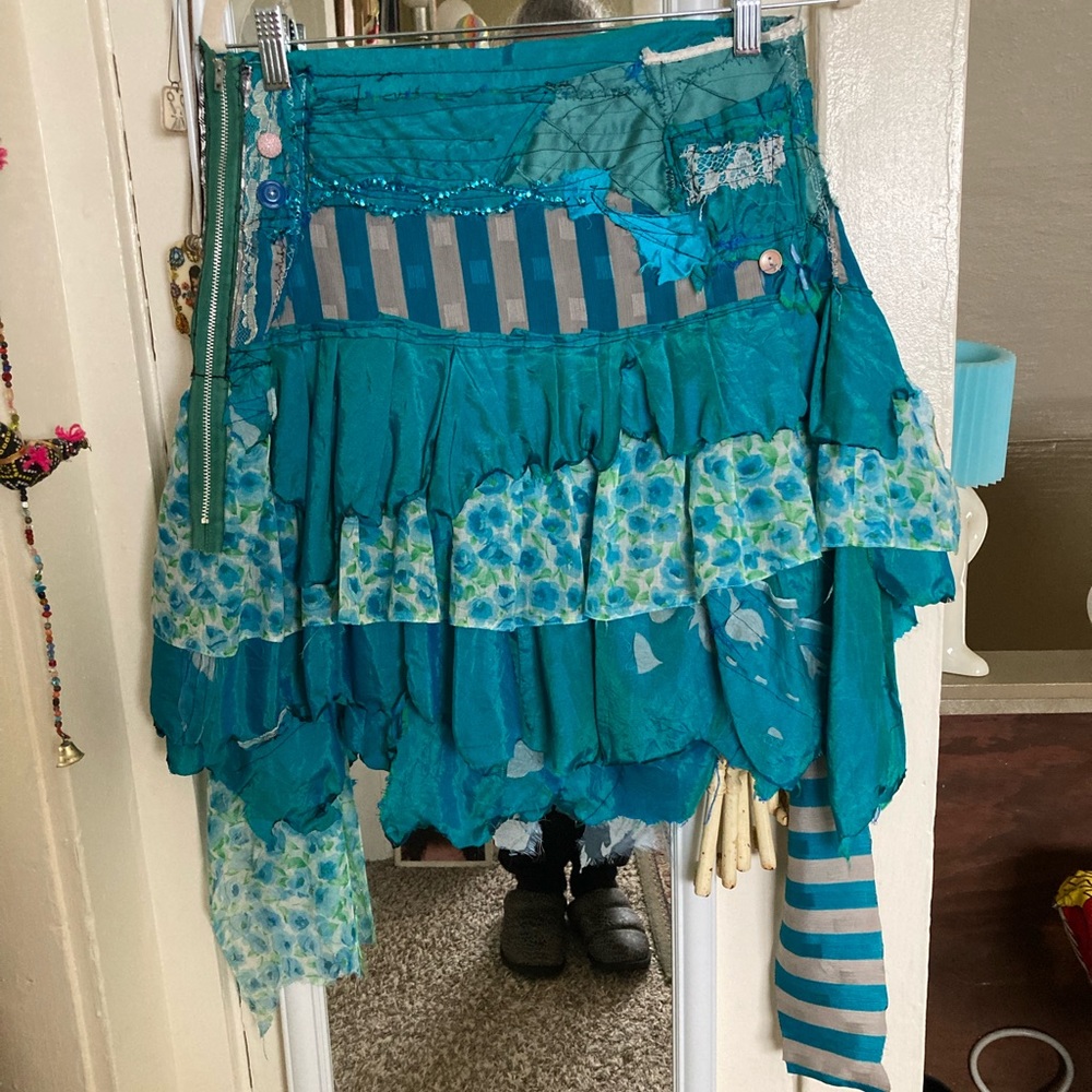 Independent designer Gibbous one of a kind skirt